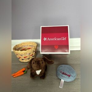 2007 American Girl Julie’s Pet Bunny Nutmeg Accessories Set F6312-AF1A